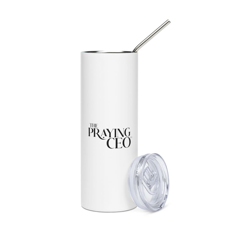 The Praying CEO Stainless Steel Tumbler