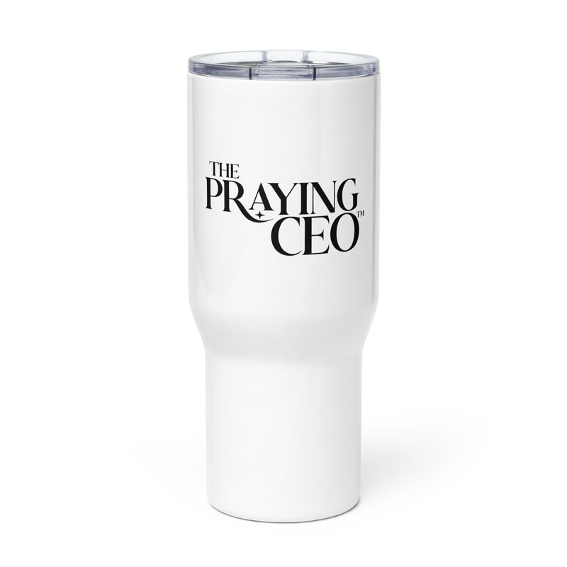 The Praying CEO Travel Mug