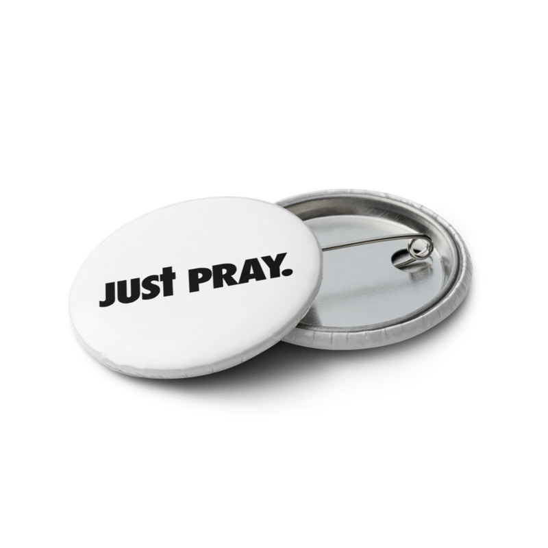Just Pray Set of pin buttons