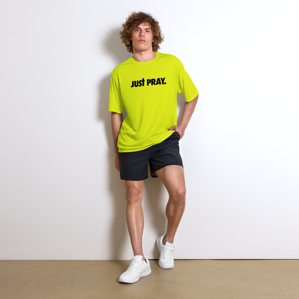 Just Pray Unisex performance crew neck t-shirt