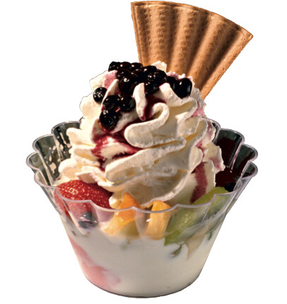 Frucht Becher