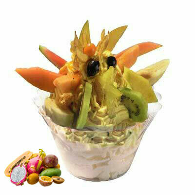 Tropical Spaghetti Eis