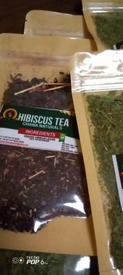 Organic Moringa infused tea - Ginger, Mint, Hibiscus, or Turmeric Mix and Match/ set of four  $60.99