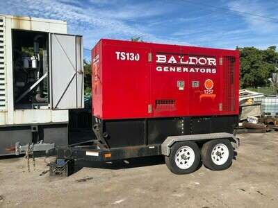 SOLD 130KW Baldor Generator Portable SOLD