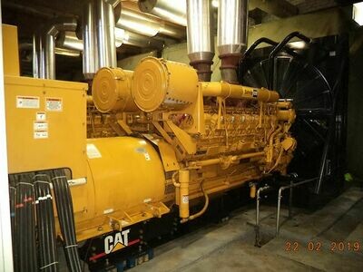 2000KW Caterpillar 3516B Diesel Generator FDN00315