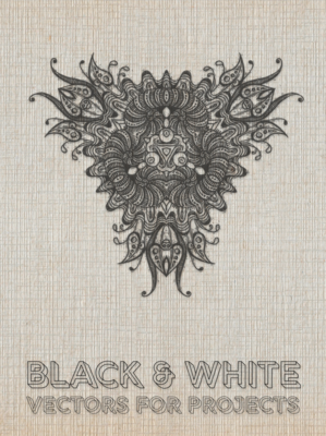 Black and White Vectors for Projects