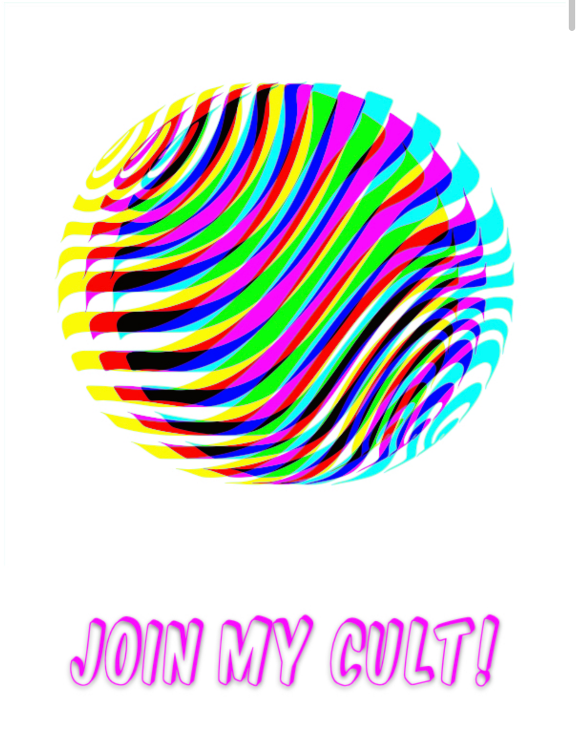 Join My Cult!