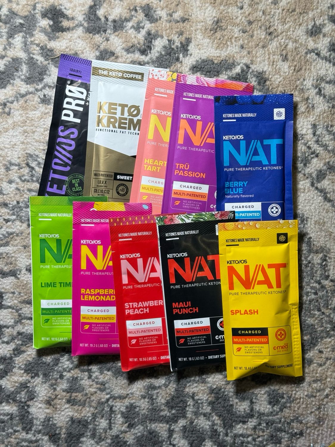 10 Pack NAT - Variety Flavors