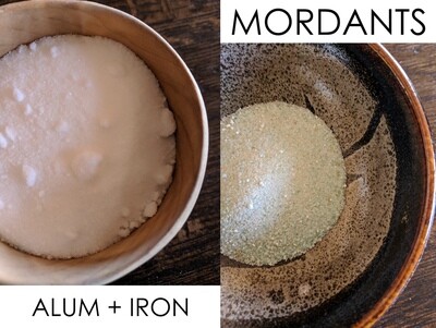 NATURAL DYE - SET OF 7 + MORDANTS