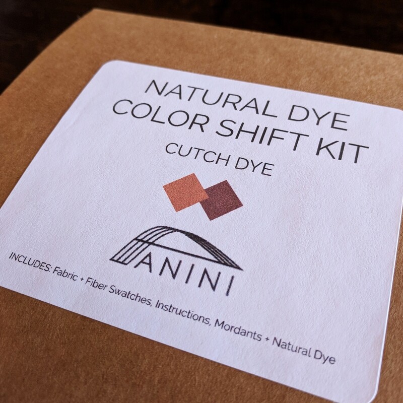 NATURAL DYE - COLOR SHIFT KIT - CUTCH