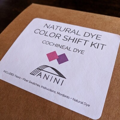 NATURAL DYE - COLOR SHIFT KIT - COCHINEAL