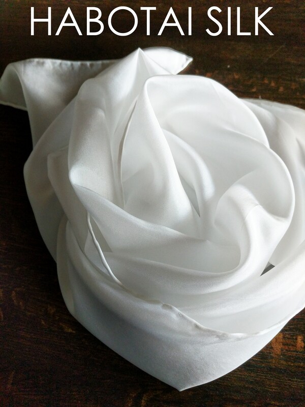 IMPERFECT | SILK HABOTAI SCARF | 14" x 72"
