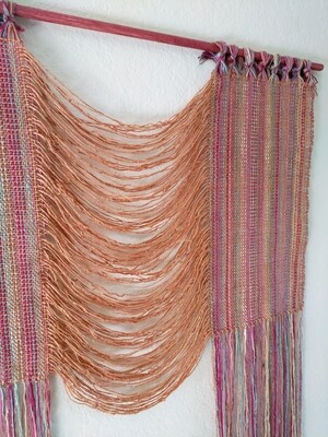 HOPE RAINBOW WALL HANGING - SANDALWOOD SILK