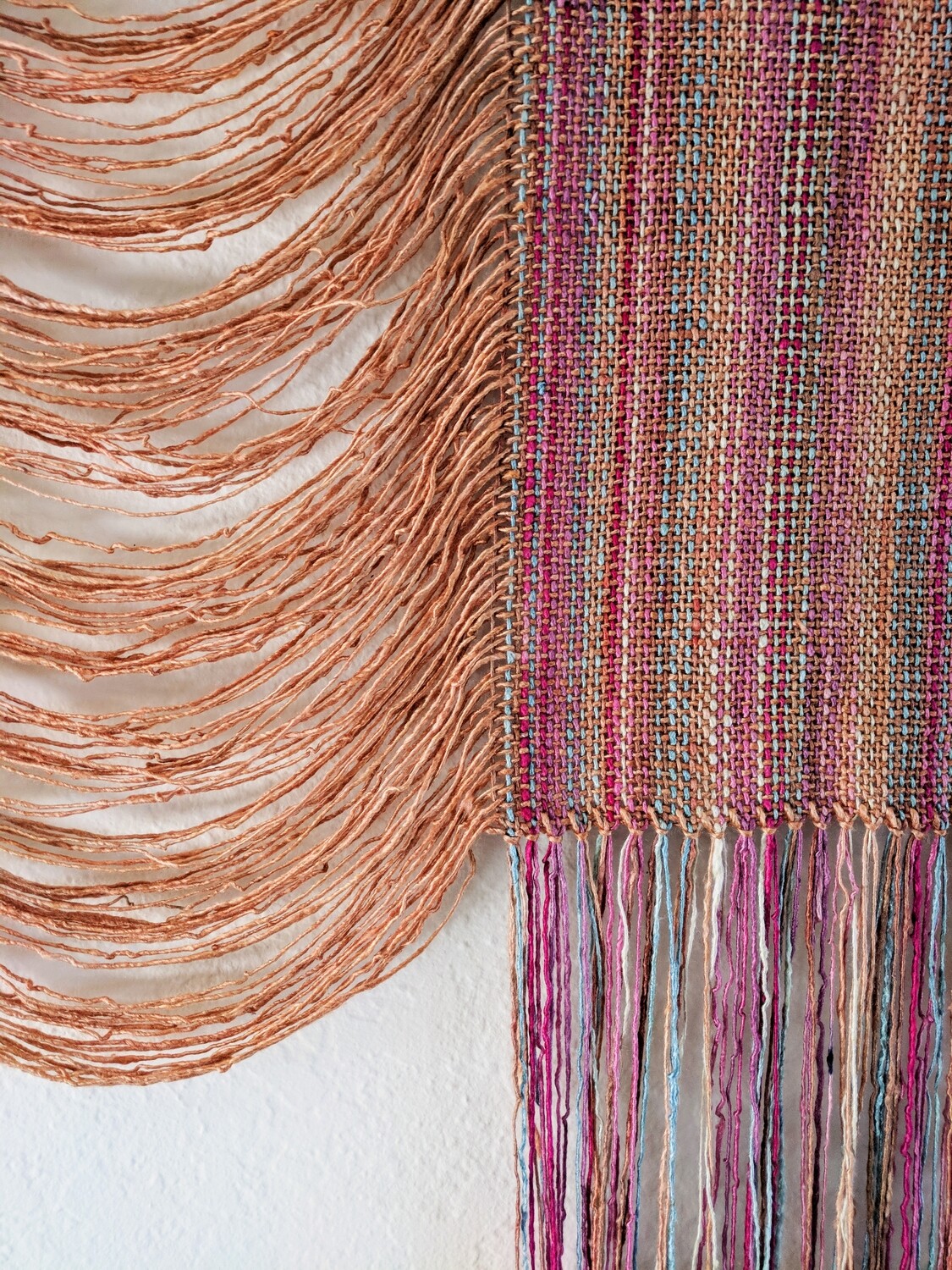 HOPE RAINBOW WALL HANGING - SANDALWOOD SILK