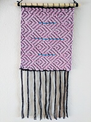 BALANCE WALL HANGING - NATURAL DYE - BLUSH PINK