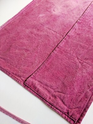 MAKER APRON -  DARK FUSCHIA - NATURAL DYE