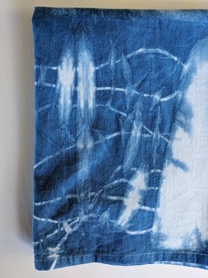 NATURAL DYE - LARGE DISH CLOTH - INDIGO