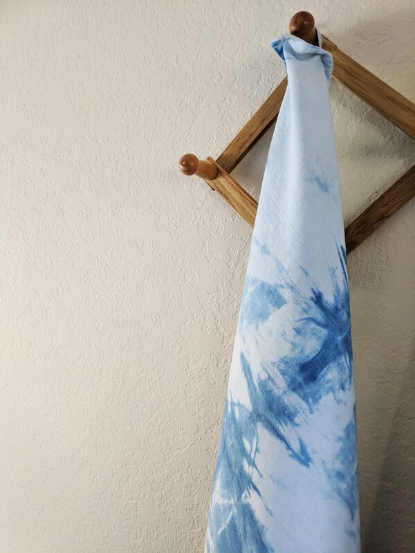 NATURAL DYE - LARGE DISH CLOTH - INDIGO