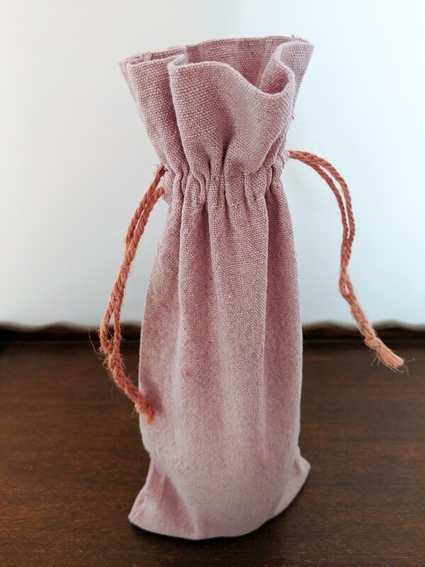 NATURAL DYE - LINEN GIFT BAG - LAVENDER