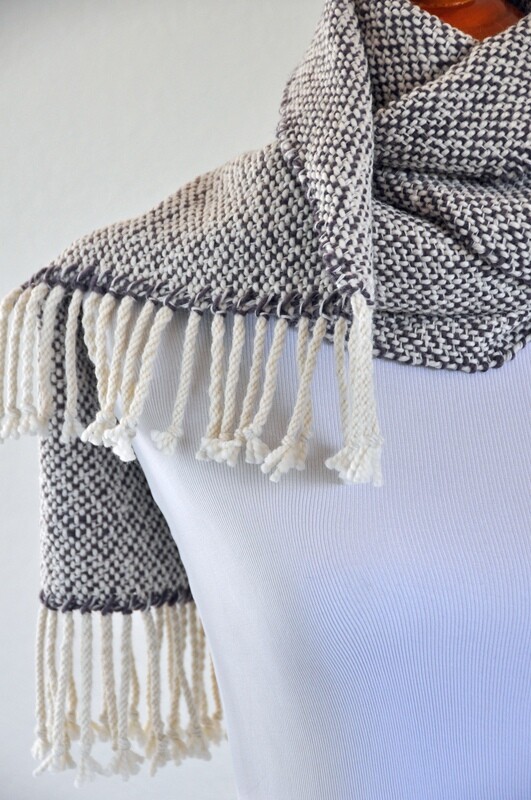 SOFTER-THAN-A-CLOUD - AUBERGINE - HANDWOVEN