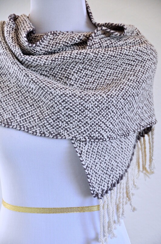 SOFTER-THAN-A-CLOUD - AUBERGINE - HANDWOVEN