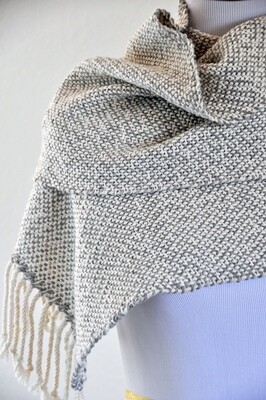SOFTER-THAN-A-CLOUD - SLATE - HANDWOVEN
