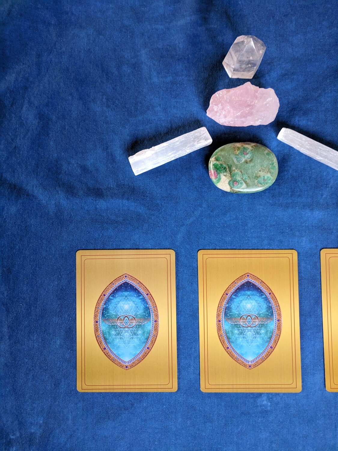 NATURAL DYE - COTTON SQUARE - INDIGO WASH