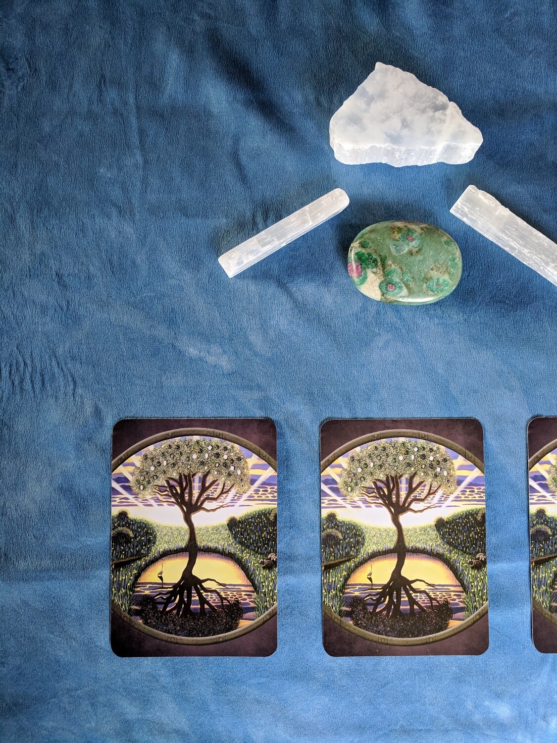 NATURAL DYE - SILK SQUARE - INDIGO SKY