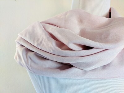 INFINITY SCARF - NATURAL DYE - PASTEL VIOLET