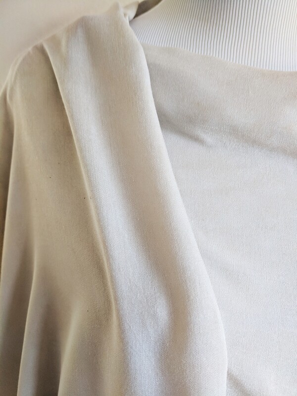 INFINITY SCARF - NATURAL DYE - TAN-GREY