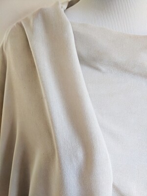 INFINITY SCARF - NATURAL DYE - TAN-GREY