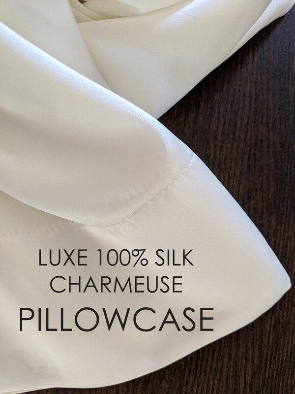 SILK CHARMEUSE PILLOWCASE