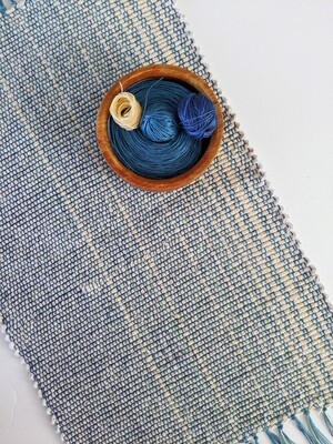 HANDWOVEN - SPRING LINEN + COTTON WOVEN MAT