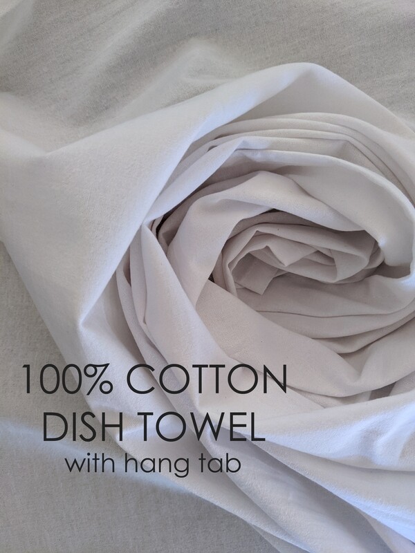 COTTON DISH TOWEL | 32 x 38"