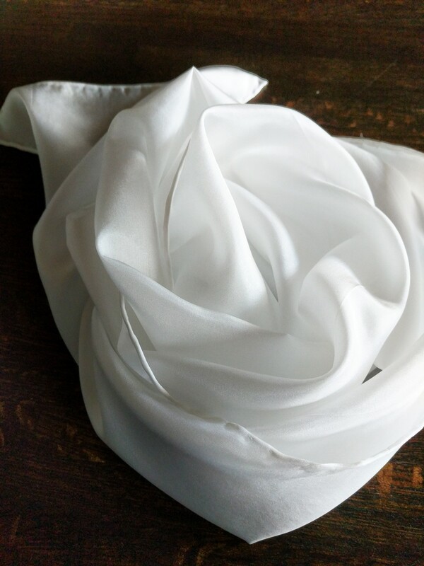 IMPERFECT | SILK HABOTAI SCARF | 11" x 60"