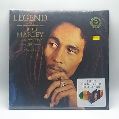 BOB MARLEY AND THE WAILERS -LEGEND THE BEST OF...- 2XLP (TRI COLOR VINYL)