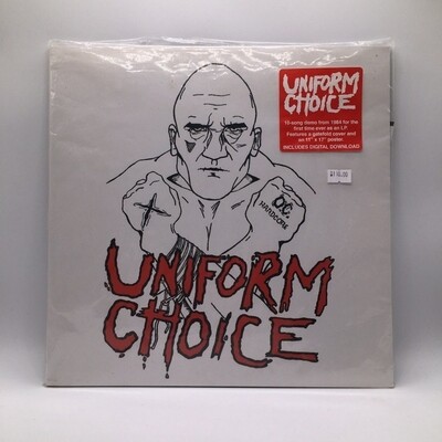 UNIFORM CHOICE -S/T- LP (WHITE VINYL)