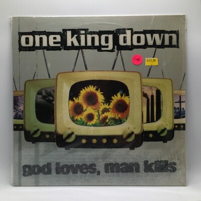 One king down god loves man kills devil One king down god loves man kills devil