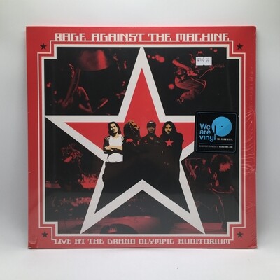 RAGE AGAINST THE MACHINE -LIVE AT THE GRAND OLYMPIC AUDITORIUM- 2XLP