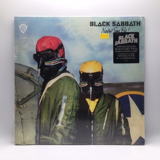 BLACK SABBATH -NEVER SAY DIE!- LP (180 GRAM GREY VINYL)