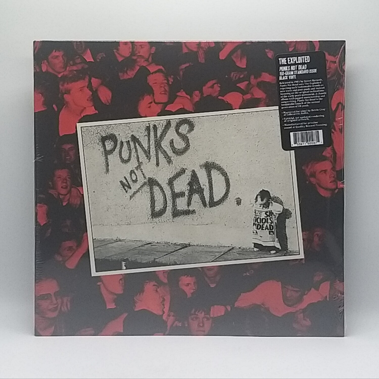 THE EXPLOITED -PUNKS NOT DEAD- LP