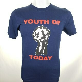 YOUTH OF TODAY -POSITIVE OUTLOOK- (NAVY BLUE)