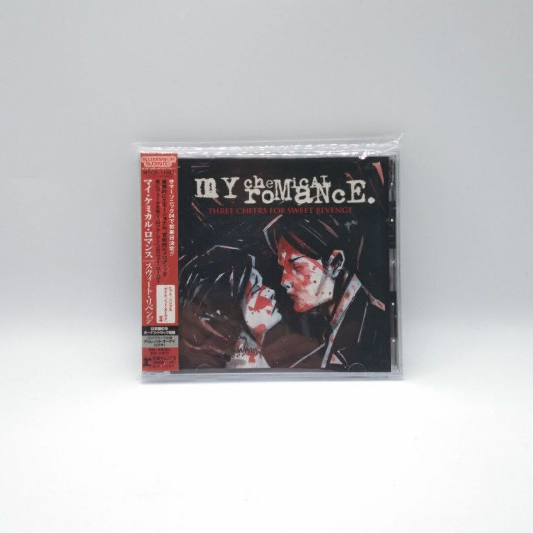 [USED] MY CHEMICAL ROMANCE -THREE CHEERS FOR SWEET REVENGE- CD (JAPAN PRESS)