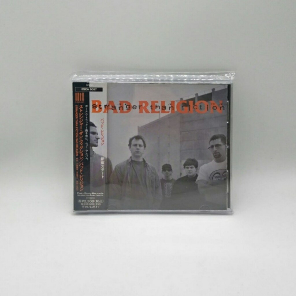 [USED] BAD RELIGION -STRANGER THAN FICTION- CD (JAPAN PRESS)