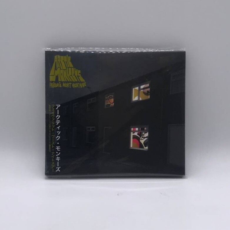[USED] ARCTIC MONKEYS -FAVORITE WORST NIGHTMARE- CD (JAPAN PRESS)