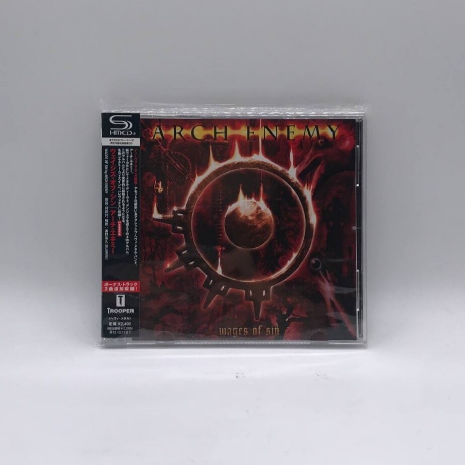 [USED] ARCH ENEMY - WAGES OF SIN- SHM CD (JAPAN PRESS)