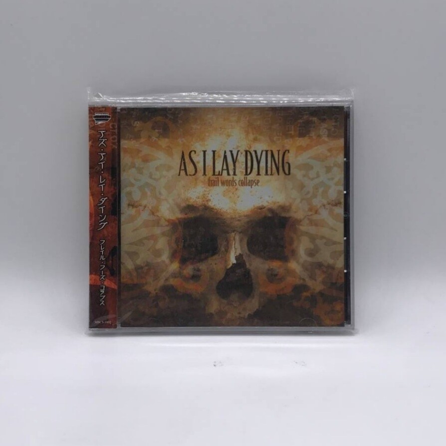 [USED] AS I LAY DYING -FRAIL WORDS COLLAPSE- CD (JAPAN PRESS)