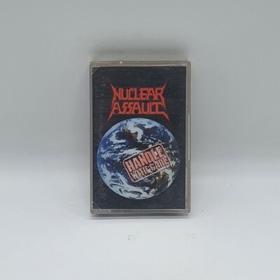 [USED] NUCLEAR ASSAULT -HANDLE WITH CARE- CASSETTE