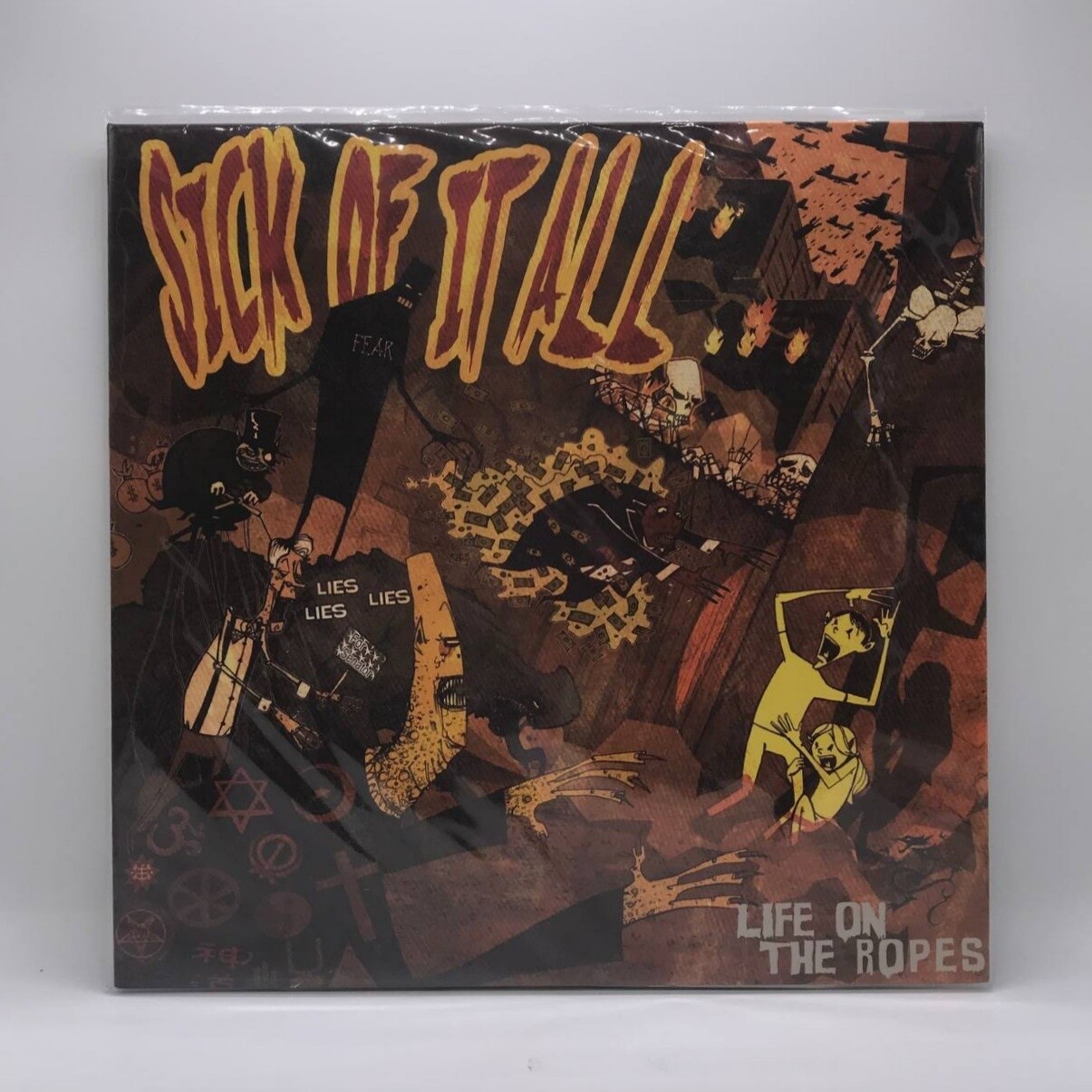 [USED] SICK OF IT ALL -LIFE ON THE ROPE- LP