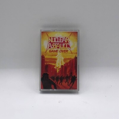 [USED] NUCLEAR ASSAULT -GAME OVER- CASSETTE